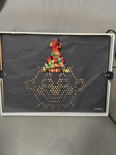 Vintage 1973 Hasbro Lite-Brite with Original Box, Pegs And Sheets. Tested Works