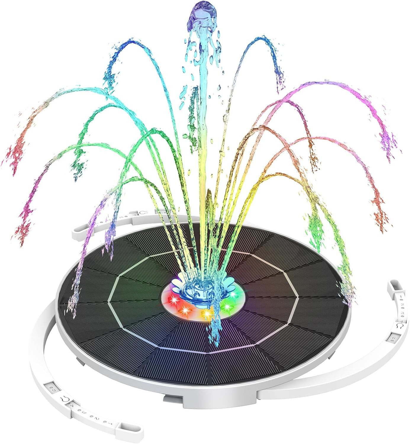 Fontana Solare LED 5,5W per Laghetto: Pompa Giardino Professionale