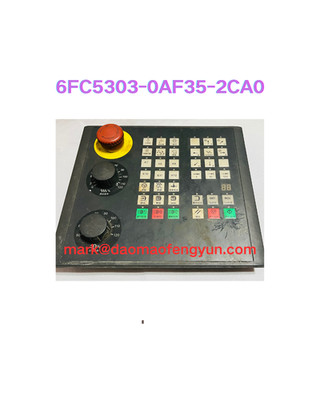6FC5303-0AF35-2CA0 Second hand Sinumerik 808D MCP test OK, fast delivery, DHL/FE