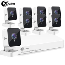 XVIM 1080P Security Camera System 8CH DVR Surveillance IP Cloud CCTV Systsem