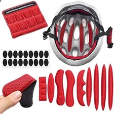 Universal Foam Helmet Pads Replacement Kit for Cycling  Motorcycling - 54 Pcs