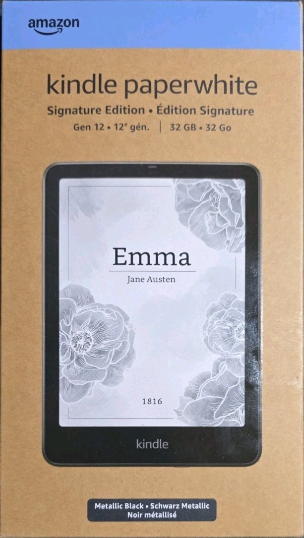 Amazon Kindle Paperwhite Signature Edition 7" 32GB 12th Gen Black - BRAND NEW
