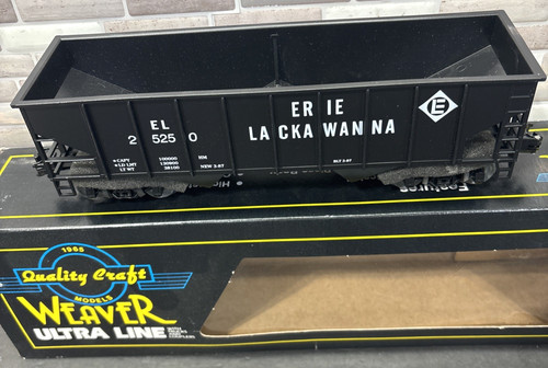 Tolva Weaver escala O Ultra Line Erie Lackawanna 3 rieles U-1117, carretera 25250 | Zustand: Used