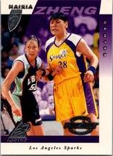 1997 Pinnacle Inside WNBA #46 Haixia Zheng Los Angeles Sparks