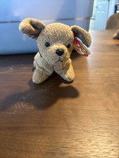 Ty Beanie Baby Tuffy the Dog October 12, 1996 DOB