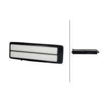 Luftfilter-Einsatz 360 X 113 Mm Hella Iam-Expertise Passend FüR Honda Accord