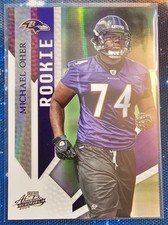 2009 Panini Playoff Absolute Memorabilia #171 Michael Oher Rookie Card /499. rookie card picture