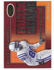 2000 Leaf Certified Fabric Of The Game #FG-42 MARVIN HARRISON /750 Colts