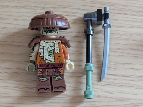 Lego 71845 Ninjago Kur Minifigure With Weapon Only Dragon Rising