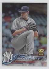 2018 Topps Jordan Montgomery #427 1b00