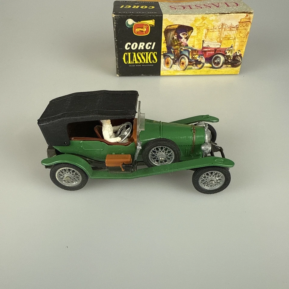 C1964-69 VINTAGE CORGI TOYS CORGI CLASSICS No9001 1927 BENTLEY BOXED TOY CAR A5 - Image 2 of 4