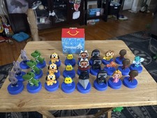 Lot Of 25 McDonalds Disneyland 70th Anniversary Happy Meal Toys Disney Figures