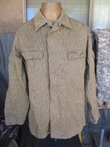 Vtg GERMAN RAIN DROP PATTERN Camo 4 Pocket Field Jacket | eBay
