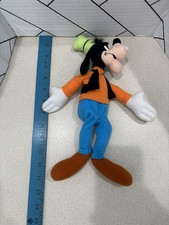 Disney Goofy Plush Stuffed Bean Bag Toy 12" Mickey Mouse Clubhouse Mattel