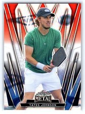 2024 Leaf Metal Pickleball #/25 Yates Johnson