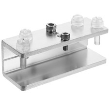 Durable Aluminium Alloy Fish Tank Light Bracket Stand for Aquarium Lamp Silver