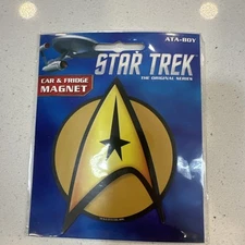 ATA BOY Star Trek the Original Series Car Fridge Magnet New Sealed 🚢 Same Day