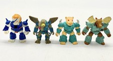 Vintage Battle Beasts Lot of 4 Figures 1986- 1987 Hasbro Takara Beastformers