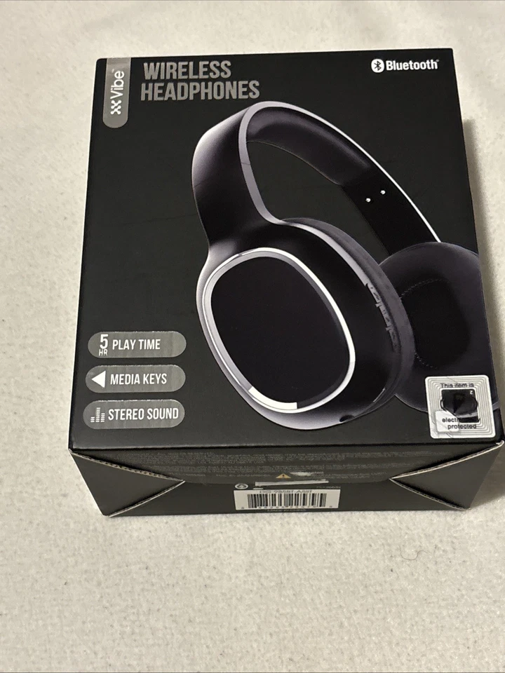 Vibe, Auriculares Inalámbricos en Color Negro. Foto 2 de 4