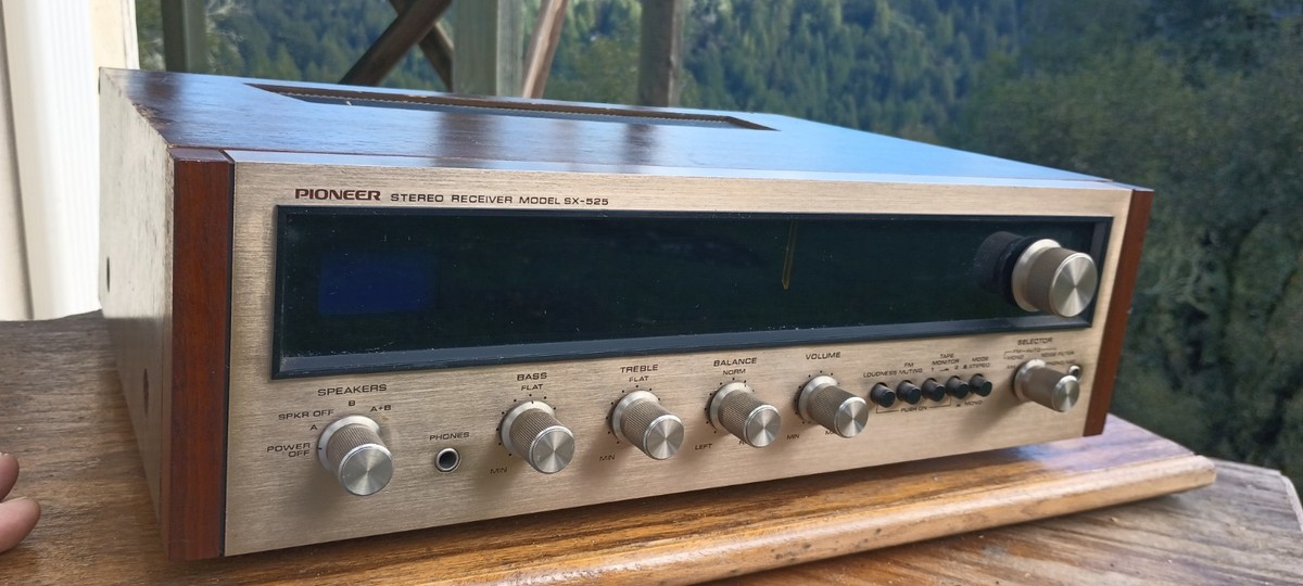 Vintage Pioneer SX-525 AM/FM Stereo Receiver Tested Working Well