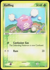 Delta Species Koffing 72/113 Common Pokemon LP on eBay
