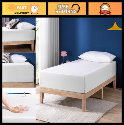 12'' Memory Foam Mattress - Medium Firm, Cooling Gel, Safe Foams, Twin Size, Boxe