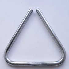 Triangle Percussion instrument 10mm thick steel by NEWERA Made in UK Good Condit