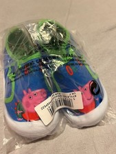NEW WITH TAGS PEPPA PIG GEORGE TODDLER TRAINERS UK 7 JNR
