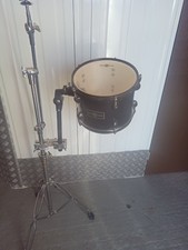10" Tom Tom In Black plus Holder & Double Clamp