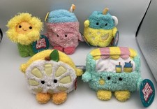 Bumbumz LEMONADEBUMZ 4.5" Bum Bumz Plush Full Set of 5 Dandelion Stand Pitcher