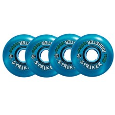 Rink Rat Roller Hockey Wheels Rinkster Striker Blue 4-Pack - Choose Size and Gr