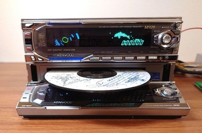 Kenwood M929 D929 CD MD Player Head Unit Set JDM Old School Car