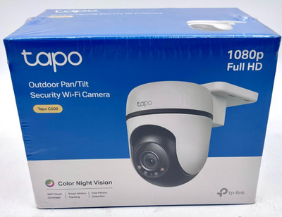 Tapo C500 White 1080p Full HD Outdoor Pan/Tilt Security Wi-Fi Camera