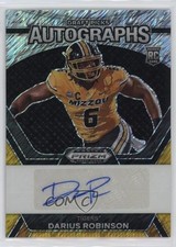 2024 Panini Prizm Draft Picks FOTL Gold Shimmer 8/15 Darius Robinson Auto 1pe9