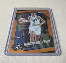 Panini Prizm WNBA 2024 Natisha Hiedeman Orange Prizm #18/99 Lynx