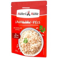 MüLler's MüHle 2 Minuten Reis Langkorn 250G Beutel