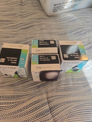 300 Accu-Chek Guide Test Strips (May Have Labels Blacked Out And Or Removed) 