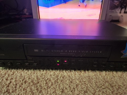 Cinch Videorecorder 4 Kopf Player Videorecorder HiFi Stereo VR605HF getestet funktioniert ohne Fernbedienung - Bild 3 von 7