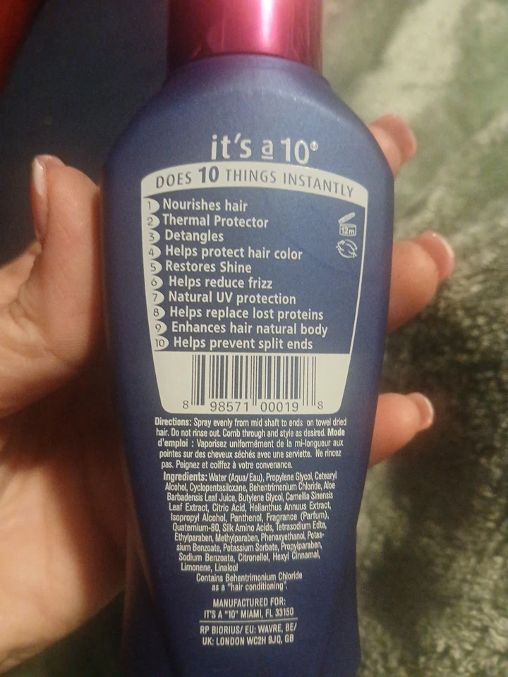 it's a 10 Haircare Miracle Leave-In Product, 4 fl. oz. - Image 2 of 2