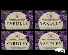 Yardley English Lavender Bar Soap 4oz 4Pack