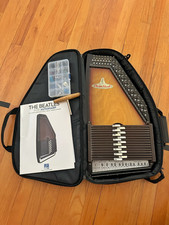 Chromaharp Autoharp 15 Chord soft case tuner picks Beatles music book sunburst
