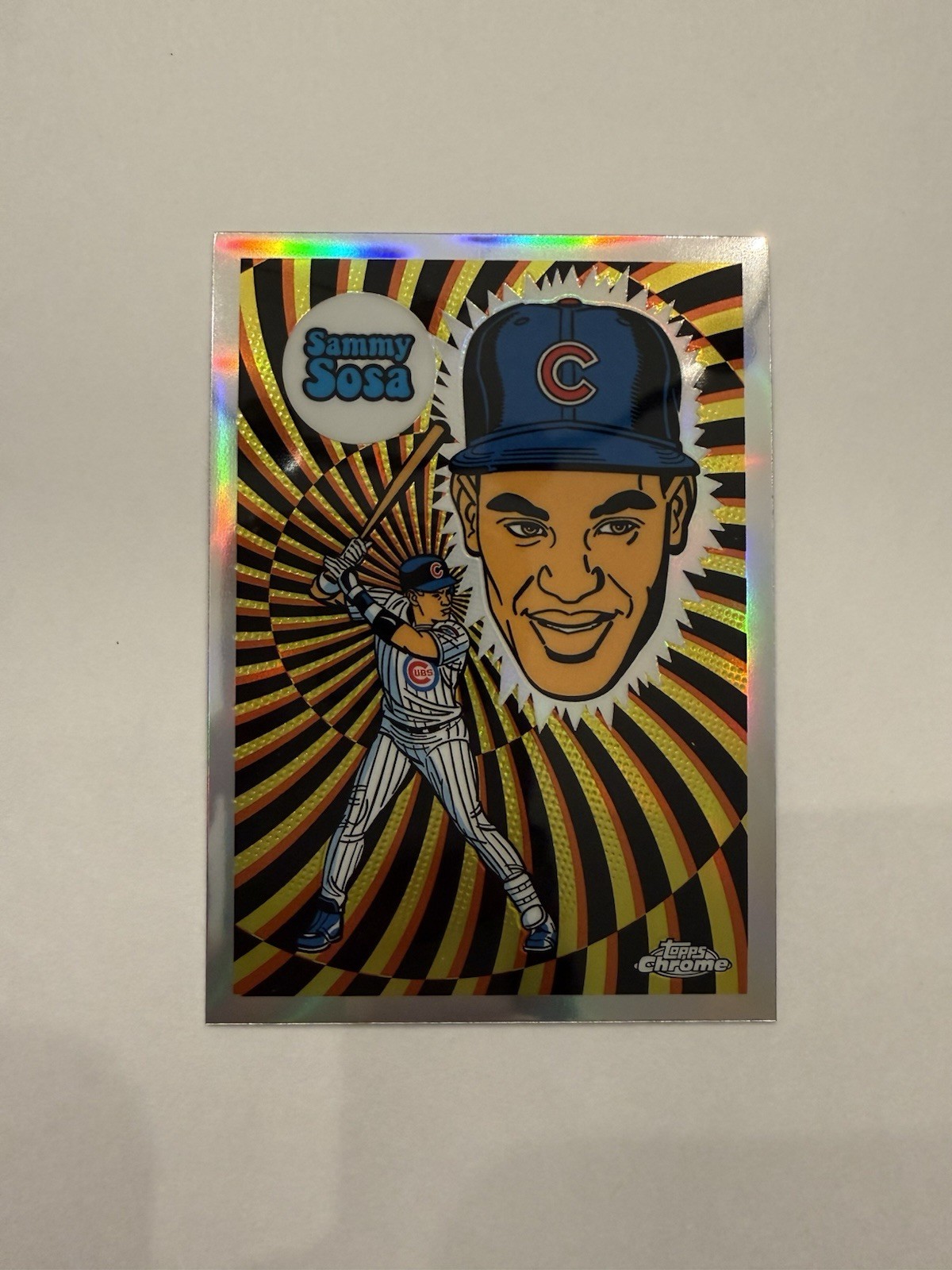 Topps Chrome 2023 Sammy Sosa Cubs Ultraviolet All-Stars #UV-12 Baseball Card