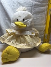Vintage Fisher-Price Puffalump Duck plush toy