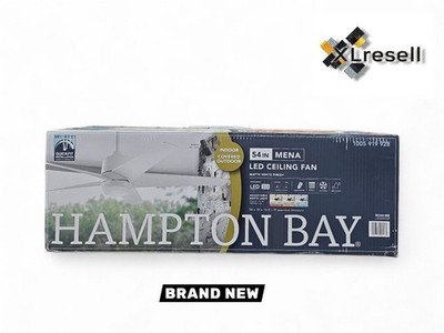 Hampton Bay Mena 54'' White Color Changing LED Indoor/Outdoor Ceiling Fan Remote
