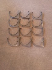 170mm Floplast Gutter Clips Pack Of 12 Grey