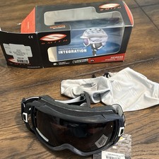 Smith Polarized Heiress Ski Goggles Black White New With Dust Bag