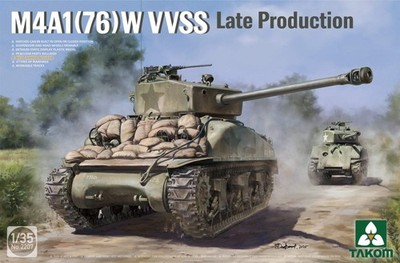 Takom 2207 1/35 M4A1 76(w) VVSS Late Production