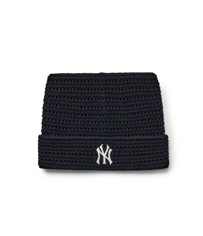 MLB Korea Summer Crochet Meow Beanie Knit Cat Ear Beanie