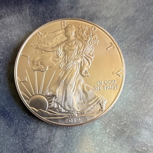 U.S. Mint American Eagle 2012 1 oz .999 Fine Silver Bullion Coin