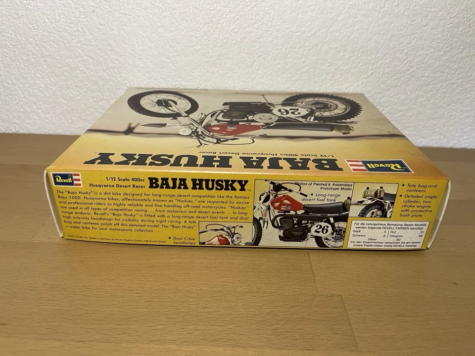 Revell 1/12 Baja Husky – Vintage Modellbausatz – Selten, Ungebaut & In OVP! - Bild 4 von 4